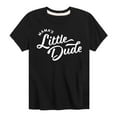 thumbnail image 1 of Instant Message - Script Mamas Little Dude - Mother's Day - Toddler & Youth Short Sleeve Graphic T-Shirt, 1 of 6