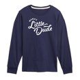 thumbnail image 1 of Instant Message - Script Mamas Little Dude - Toddler & Youth Long Sleeve Graphic T-Shirt, 1 of 6