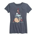 thumbnail image 1 of Instant Message - Sea Christmas Tree - Women's Short Sleeve Graphic T-Shirt, 1 of 5