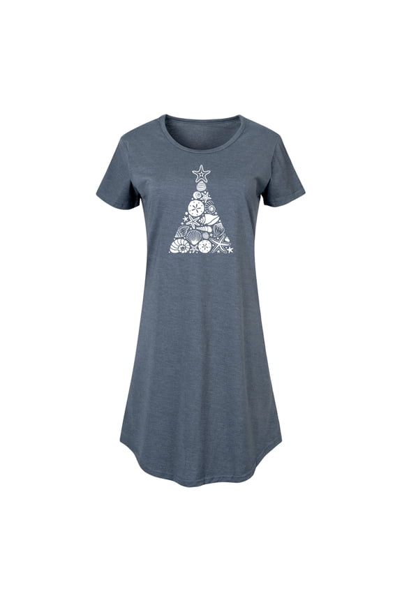 - Sea Shell Christmas Tree - Women's Any Way Dress