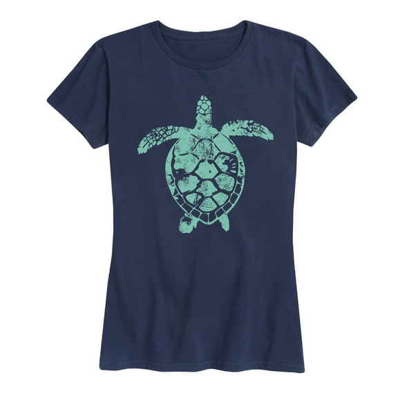Instant Message - Sea Turtle - Women's Short Sleeve Graphic T-Shirt