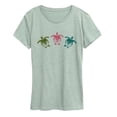 thumbnail image 1 of Instant Message - Sea Turtles - Women's Short Sleeve Graphic T-Shirt, 1 of 4