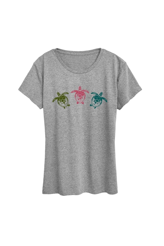 - Sea Turtles - Women's Short Sleeve Graphic T-Shirt