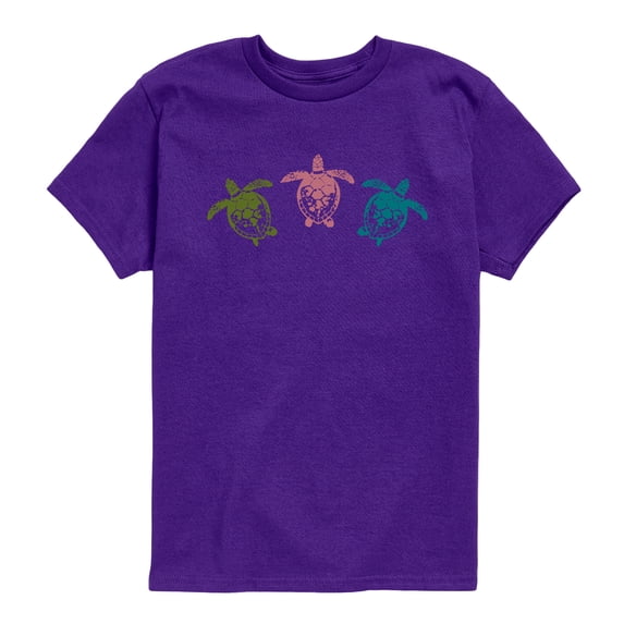 Instant Message - Sea Turtles - Youth Boys Short Sleeve Graphic T-Shirt