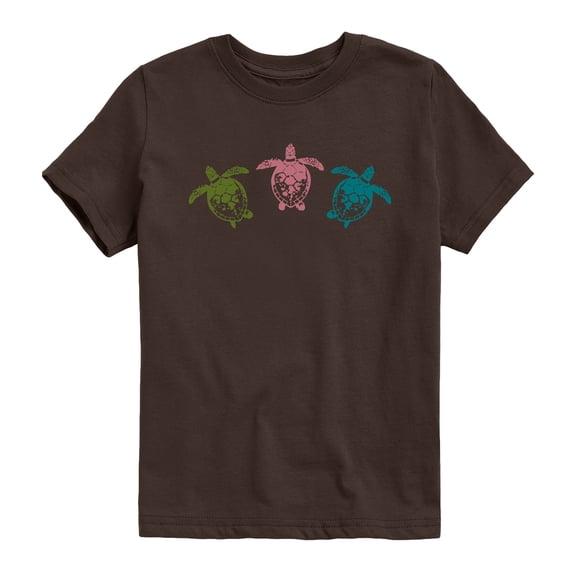 Instant Message - Sea Turtles - Youth Boys Short Sleeve Graphic T-Shirt