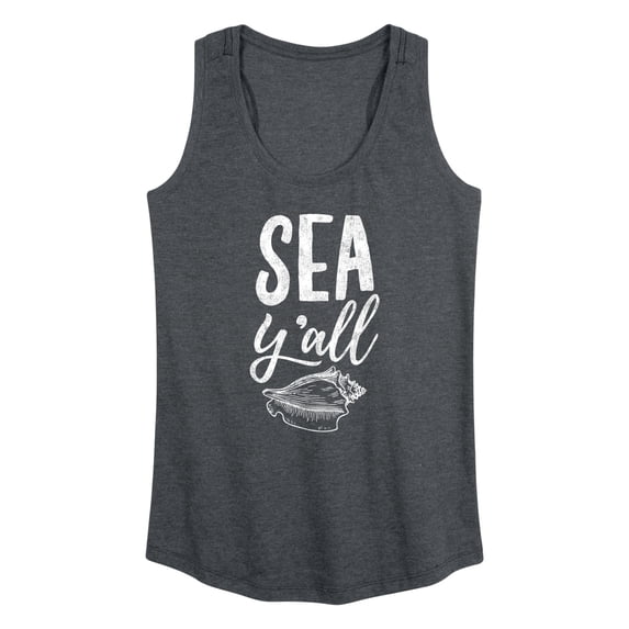 Instant Message - Sea Y'all Graphic Racerback Tank