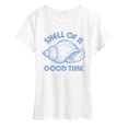 thumbnail image 1 of Instant Message - Shell of a Good Time - Women's Short Sleeve Graphic T-Shirt, 1 of 6