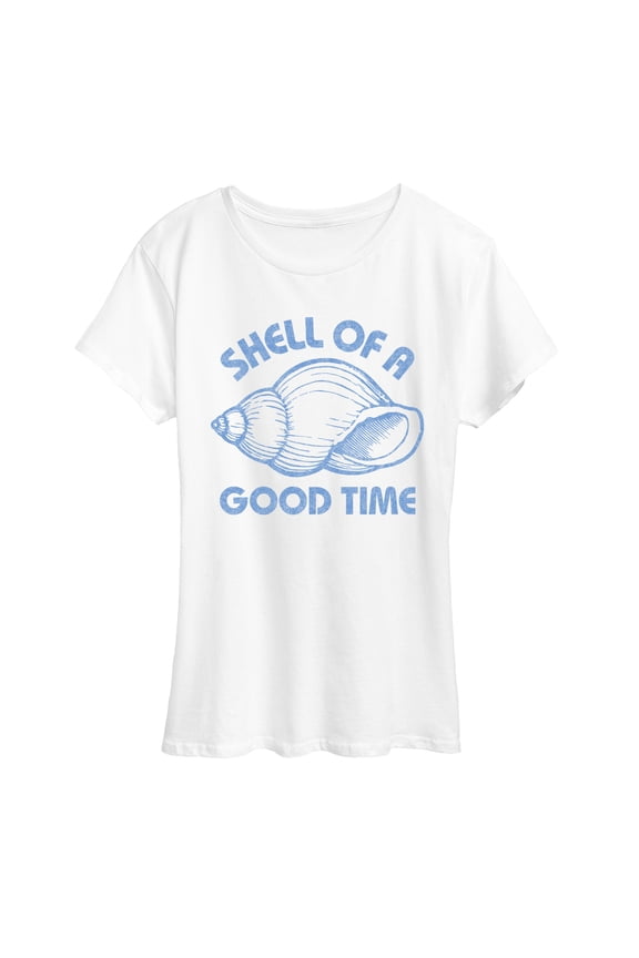 - Shell of a Good Time - Women's Short Sleeve Graphic T-Shirt