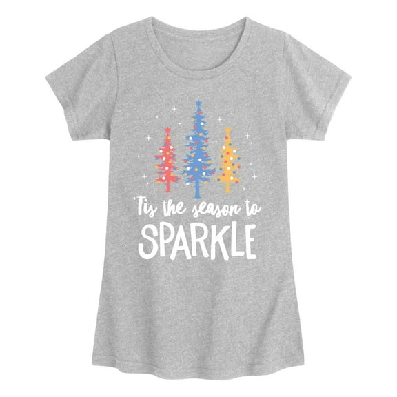 Instant Message - Season to Sparkle - Youth Girls Short Sleeve T-shirt