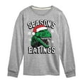 thumbnail image 1 of Instant Message - Seasons Eatings - Kids Long Sleeve Tee, 1 of 6