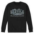 thumbnail image 1 of Instant Message - Seattle  - Men's Crew Neck Fleece Pullover, 1 of 6