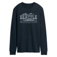 thumbnail image 1 of Instant Message - Seattle  - Men's Long Sleeve T-Shirt, 1 of 6