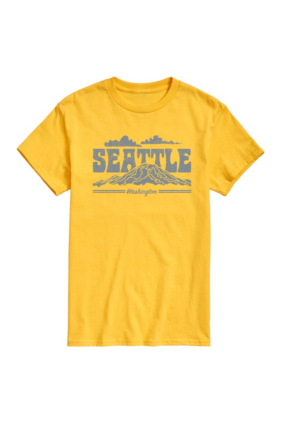 - Seattle - Men's Short Sleeve Graphic T-Shirt