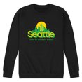 thumbnail image 1 of Instant Message - Seattle Washington Graphic Fleece Sweatshirt, 1 of 5