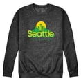 thumbnail image 1 of Instant Message - Seattle Washington Graphic Fleece Sweatshirt, 1 of 5