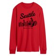 thumbnail image 1 of Instant Message - Seattle Washington - Men's Long Sleeve T-Shirt, 1 of 5