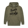 thumbnail image 1 of Instant Message - Seattle Washington - Men's Pullover Hooded Fleece Sweatshirt, 1 of 7