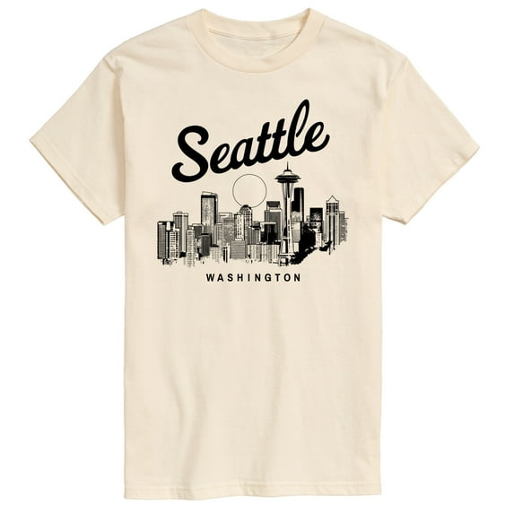 Instant Message - Seattle Washington - Men's Short Sleeve Graphic T-Shirt