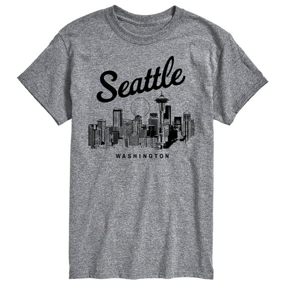Instant Message - Seattle Washington - Men's Short Sleeve Graphic T-Shirt