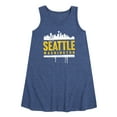 thumbnail image 1 of Instant Message - Seattle, Washington - Toddler & Youth Girls A-line Dress, 1 of 6