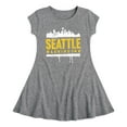 thumbnail image 1 of Instant Message - Seattle, Washington - Toddler & Youth Girls Fit & Flare Dress, 1 of 1