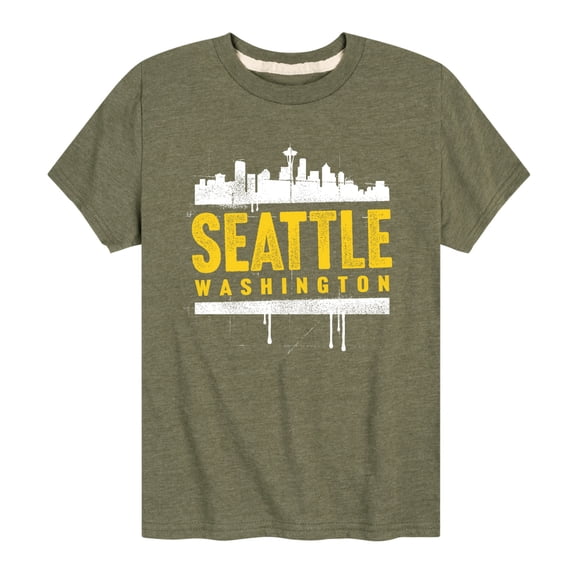 Instant Message - Seattle, Washington - Toddler & Youth Short Sleeve Graphic T-Shirt