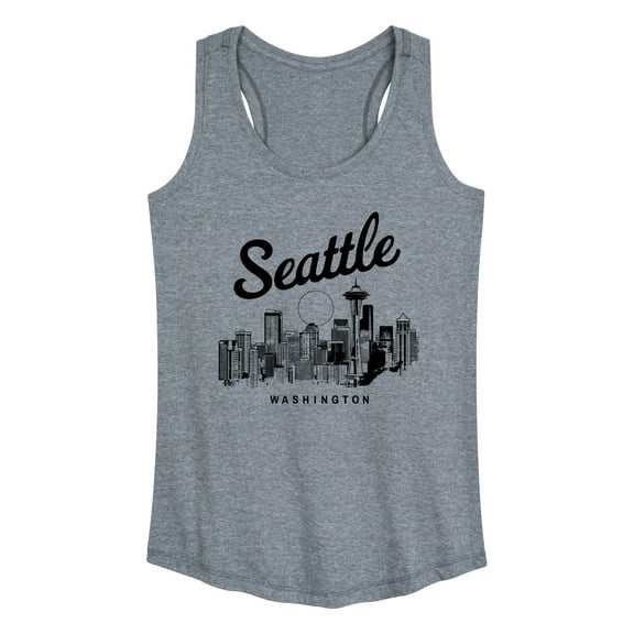 Instant Message - Seattle Washington - Women's Racerback Tank Top