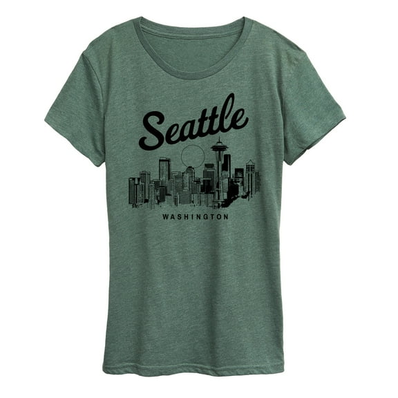 Instant Message - Seattle Washington -Women's Short Sleeve Graphic T-Shirt