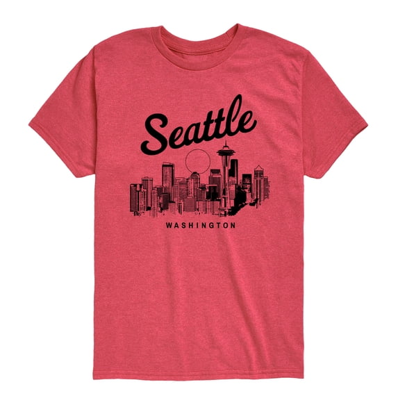 Instant Message - Seattle Washington - Youth Boys Short Sleeve Graphic T-Shirt