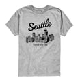 thumbnail image 1 of Instant Message - Seattle Washington Short Sleeve Graphic T-Shirt, 1 of 5