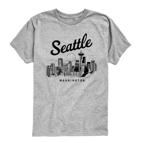 Instant Message - Seattle Washington Short Sleeve Graphic T-Shirt