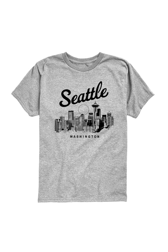 - Seattle Washington Short Sleeve Graphic T-Shirt