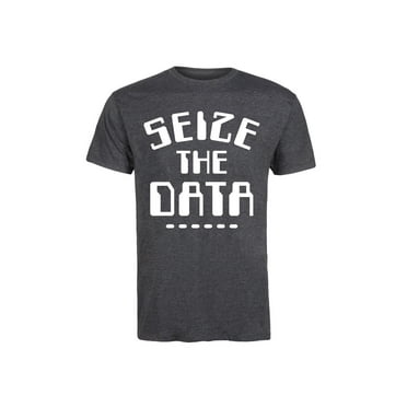 Instant Message - Seize The Data - Men's Short Sleeve Graphic T-Shirt