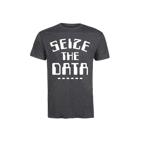 Instant Message - Seize The Data - Men's Short Sleeve Graphic T-Shirt