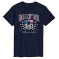 thumbnail image 1 of Instant Message - Semiquincentennial Collegiate - Men's Short Sleeve Graphic T-Shirt, 1 of 5
