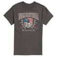 thumbnail image 1 of Instant Message - Semiquincentennial Collegiate - Men's Short Sleeve Graphic T-Shirt, 1 of 5