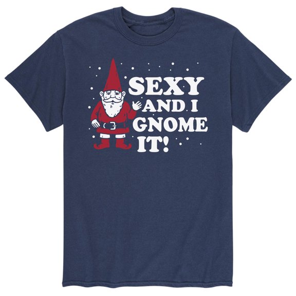 Instant Message - Sexy And I Gnome It - Men's Short Sleeve Graphic T-Shirt