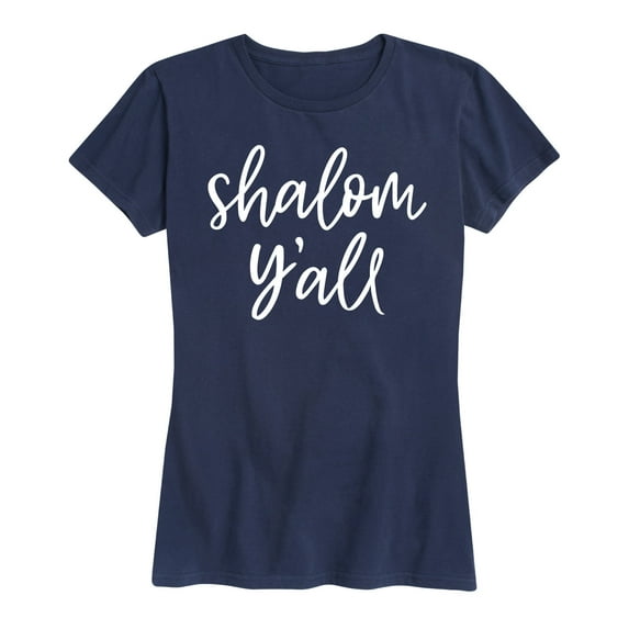 Instant Message - Shalom Y'all - Women's Short Sleeve Graphic T-Shirt