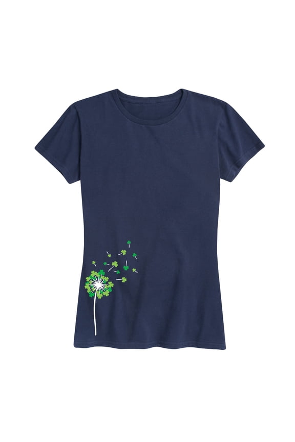 - Shamrock Dandelion - Women's Short Sleeve Graphic T-Shirt