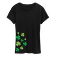 thumbnail image 1 of Instant Message - Shamrocks Side - Women's Short Sleeve Graphic T-Shirt, 1 of 5