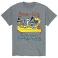 thumbnail image 1 of Instant Message - Sharing With New Friends Adult - Men's Short Sleeve Graphic T-Shirt, 1 of 5