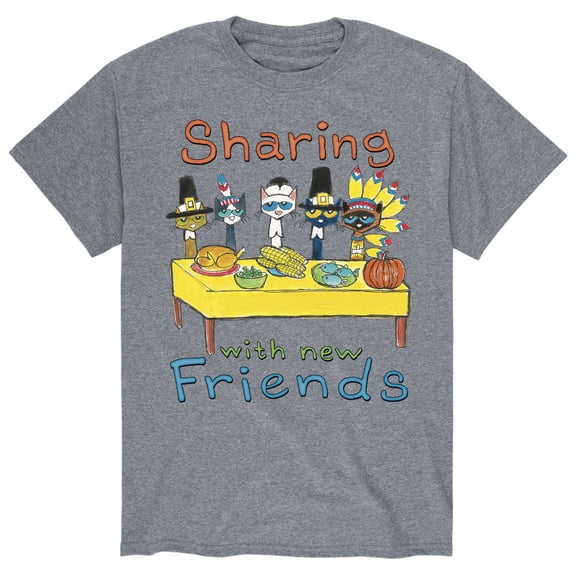 Instant Message - Sharing With New Friends Adult - Men's Short Sleeve Graphic T-Shirt