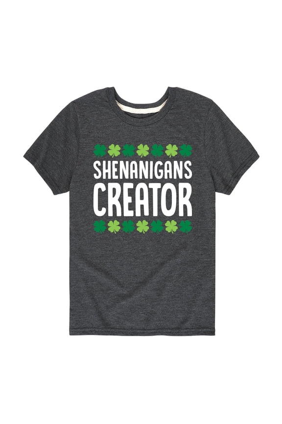 - Shenanigans Creator - St Patrick's Day - Toddler And Youth Short Sleeve Graphic T-Shirt