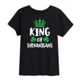 thumbnail image 1 of Instant Message - Shenanigans King - Toddler Short Sleeve Tee, 1 of 4