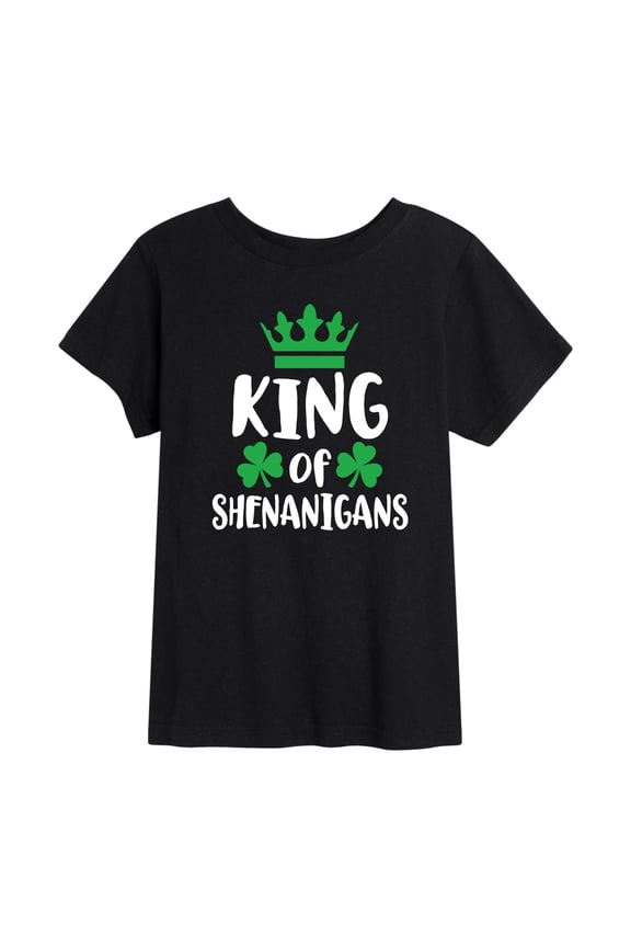 - Shenanigans King - Toddler Short Sleeve Tee