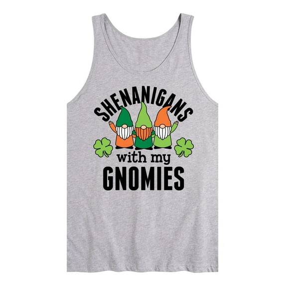 Instant Message - Shenanigans With My Gnomies - Men's Jersey Tank Top