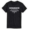 thumbnail image 1 of Instant Message - Shenanigator Definition Short Sleeve Graphic T-Shirt, 1 of 5