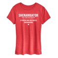 thumbnail image 1 of Instant Message - Shenanigator Definition - Women's Short Sleeve Graphic T-Shirt, 1 of 6