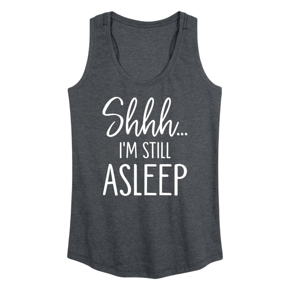 Instant Message - Shhh I'm Still Asleep - Women's Racerback Tank Top