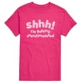 thumbnail image 1 of Instant Message - Shhh Overstimulated - Men's Short Sleeve Graphic T-Shirt, 1 of 4